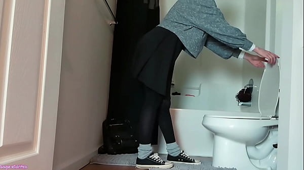College girl wednesday addams peeing voyeur sage eldritch 