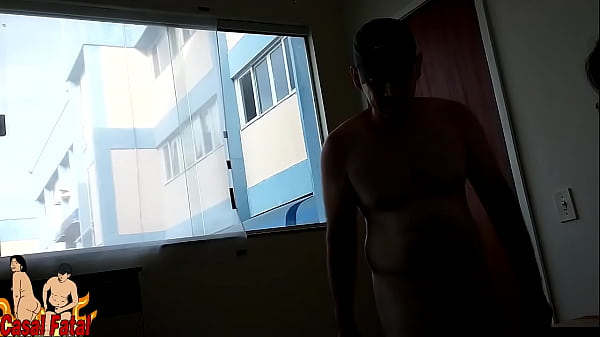 I Caught My Husband Looking At A Neighbor And I Discipline Him In Front Of The Window thumbnail