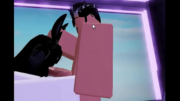 Roblox emo_bunny girl givesa BWC aboob and a blowjob