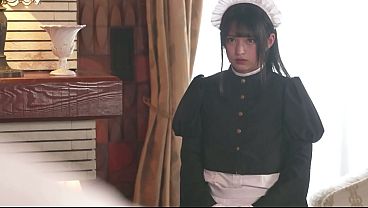 133cm cosplayer maid cosplay masturbation 133cmコスプレイヤー メイドコスプレオナニー 