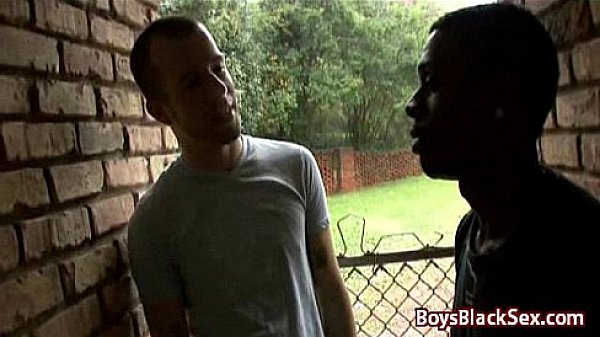 White Skinny Gay Boy Suck Big Black Dick 02 