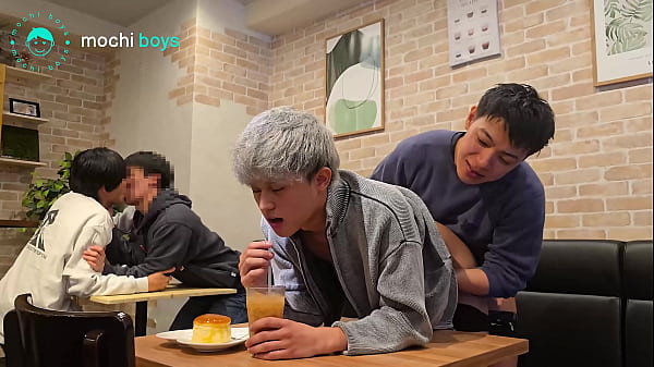 Blowjob and Sex in the Public Cafe