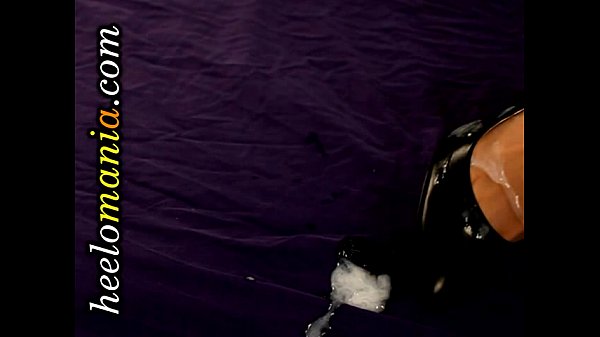 Play MP4 - Black guy gives cumshot on sexy high heel shoes and pantyhosed feet