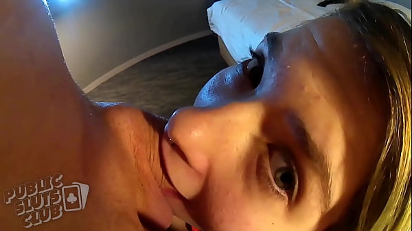 Emily takes on big cock for decorated facial 