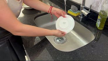 Nonton Big-breasted Milf Waits For Her Husband To Leave So She Can Have A Hard Bbc - Enm Diamond thumbnail