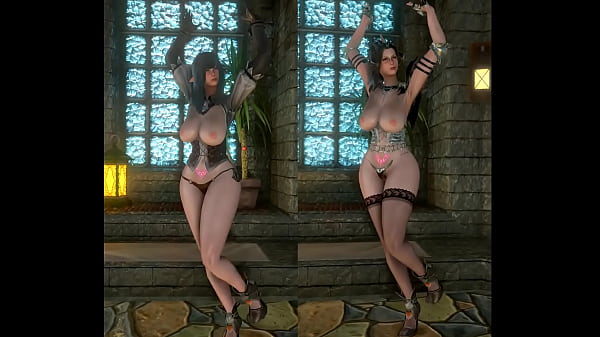 Skyrim dance Addiction R18_fancam
