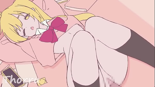 Vocaloid neru enjoys dick on the table 