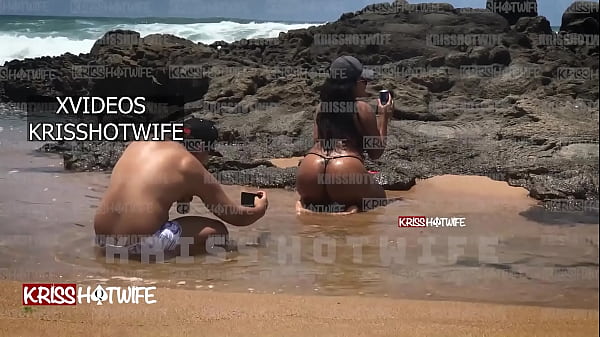 Making of do corno_tirando_fotos minha na praia commeu menor biquini