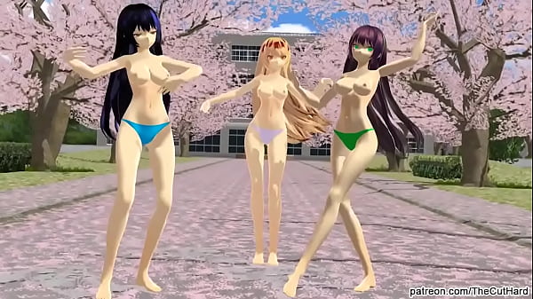 Tougen Renka ThreeGirls Panty Strip