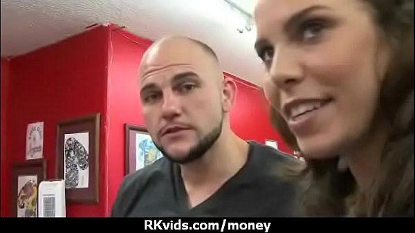 Stunning euro teen gets talked in to giving a blowjob for cash 15 