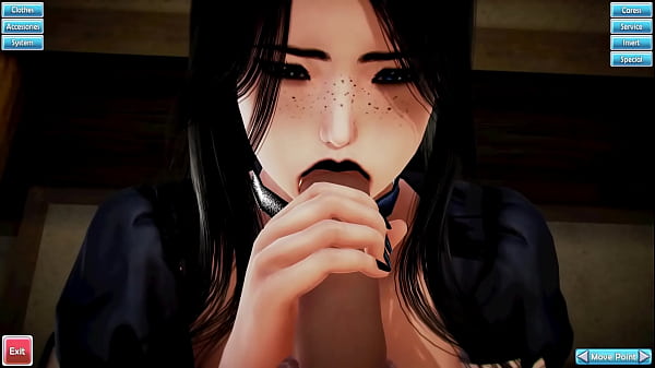 Goth Catgirl Maid services hermaster