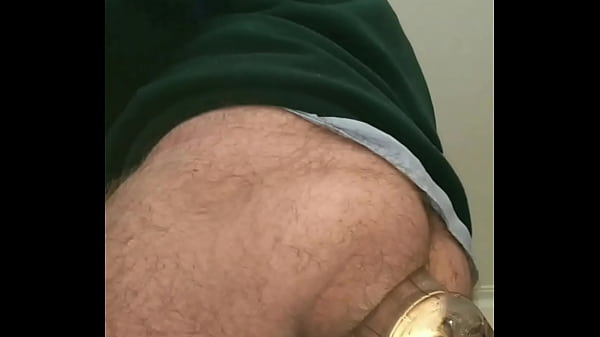 Fucking my Ass with a plastic drink bottle of 1.25 Litre. 