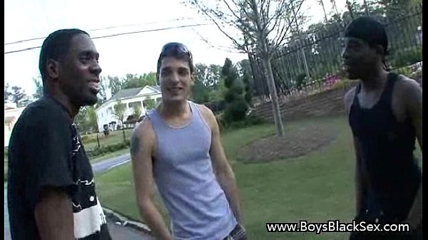 Gay Interracial Free Porn Videos from BlacksOnBoys 19