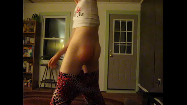 jeremiah getting a spanking warm-up