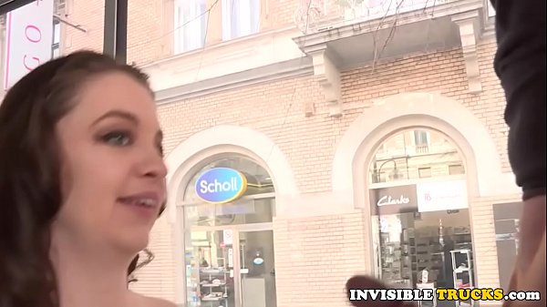 Busty europublicly pounded_in real truck