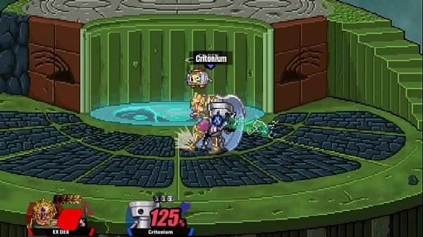 Peleando contra Critonium (SSF2)