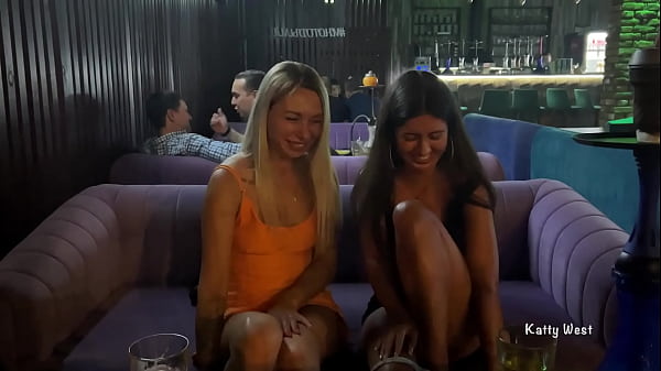 Play MP4 - Girls Take Panties Off Restaurant - Flashing Public - Upskirt No Panties