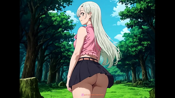Upskirt compilation anime