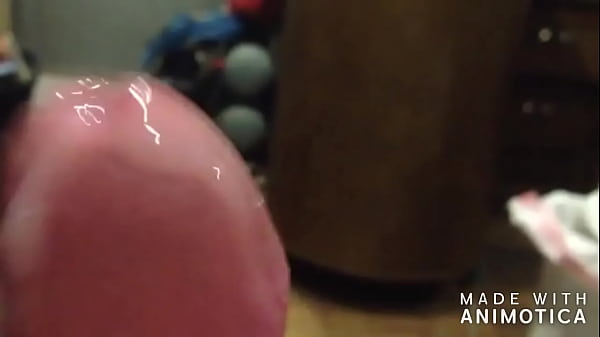 Jacking off big load
