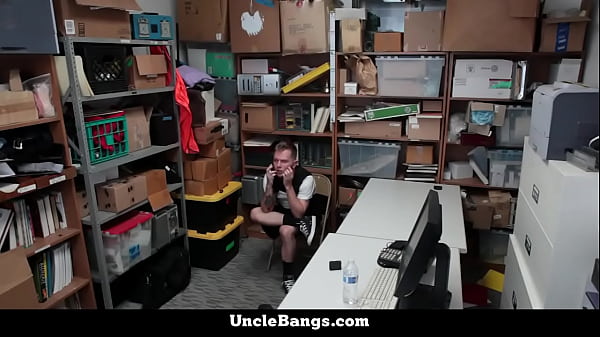 Petite_Guy Gets Ass Fucked By Perv Mall Officer