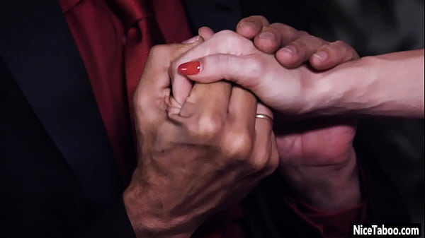 After arguing sexy_MILF Aiden Ashley fucked byher dirty boss and his bad friend