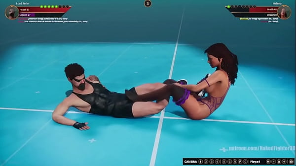 Lord Jerle VS Helena Naked Fighter 3D
