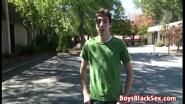 Blacks On Boys - Interracial Gay Hardcore Bareback Fuck Video 08