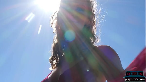 Big natural boobs teen babe Mila Azul_solo softcore porn video forPlayboy