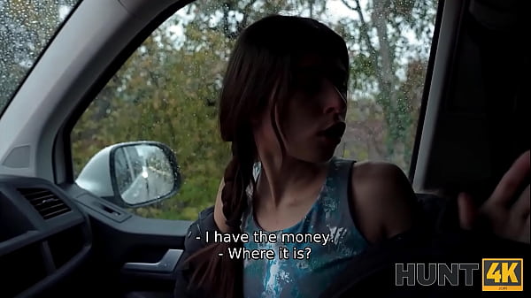 HUNT4K. Road Trip Fuck. Hot sex with Mells Blanco 