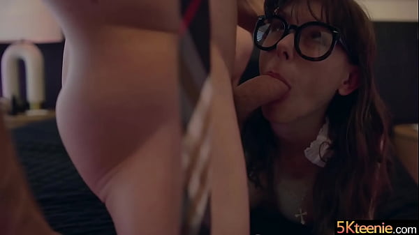 Hot horny young babe lets madison fill up all her holes with his creamy loads 