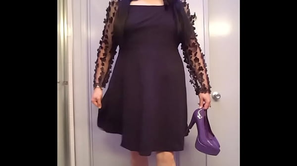 Shopping Stories #79 - A Brand New Dress From Shein &amp_ My New Purple Patent Leather Ellie High Heels...