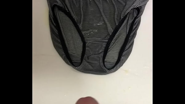 Pissing_on wife_s panties