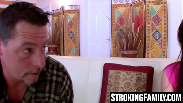 Alison rey&acirc;s tiny pussy blasted by stepdads anaconda dick