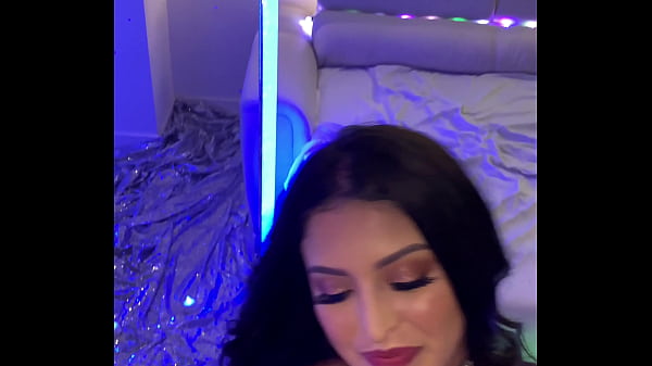 Hot brunette gets creampie