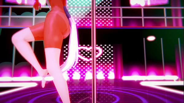 Tanned girl from xxxfiles poledances to wwish you a happy new year 