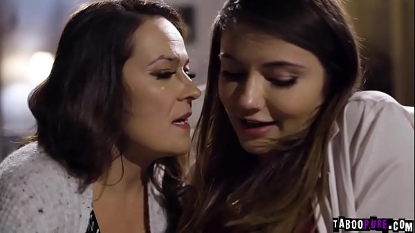 Adria rae gets lured by her step aunt into a hot lesbian sex