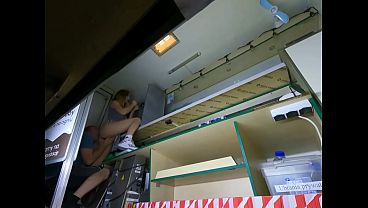 Sexy girl got her pussy licked while making a cigarette for her boss 