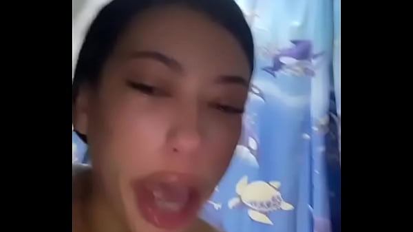Latina practices puking with her fingers to be a better whore