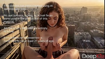 Nonton An 18-year-old Girl With A Sexy Face Gives A Man A Blowjob While Hiding On The Roof From His Wife [ai] thumbnail