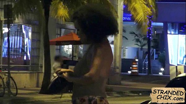 Curly hair beauty fucked outdoors Julie Kay.2.1