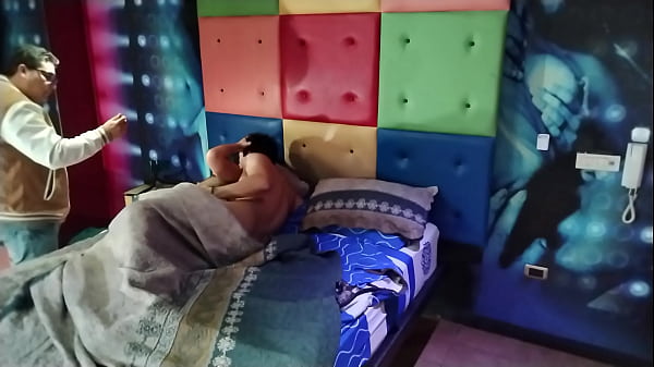 Cuckold Enjoys Watching His Hot Wife Fuck A Young Friend From Work thumbnail