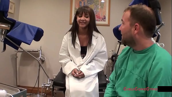 Hidden cameras record ebony freshman teen cutie eliza shields's new student exam at the gloves hands of doctor tampa see full movie only exclusively at girlsgonegyno