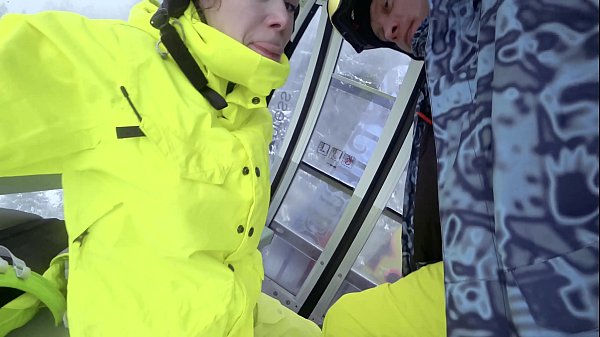 Play MP4 - 4K Public cumshot on mouth in ski lift Part 1&comma; 2