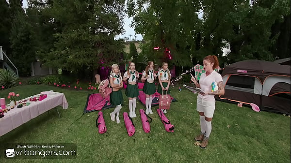 Play MP4 - VR Bangers&colon; Three Teen Scouts In Uniform Fuck Hard In A Camping Orgy