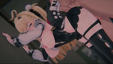 [zenless Zone Zero] "interrogation Reversed" - Cissia Zzz Broken: Pov Sandwich Dp & Tied Up (4k) thumbnail