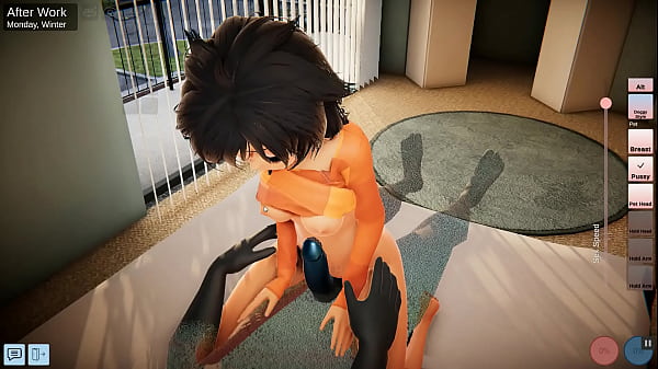 Our appartment [Hentai SFM game] Ep.1_Pussy penetration is_not so easy with a wiggling dick