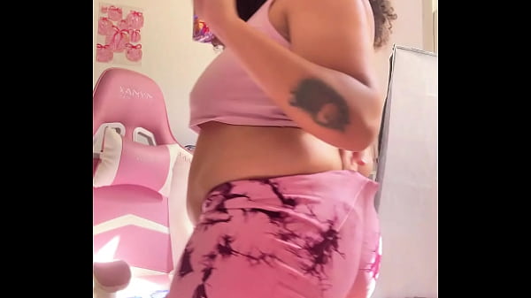 Chubby ebony giantess fart domination punishes tiny man