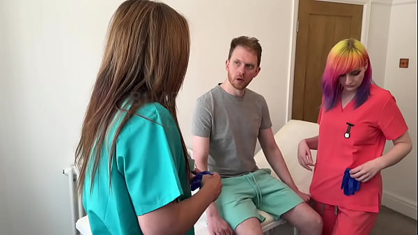 Nonton Sexy Nurses Cant Resist Patient's Cock thumbnail