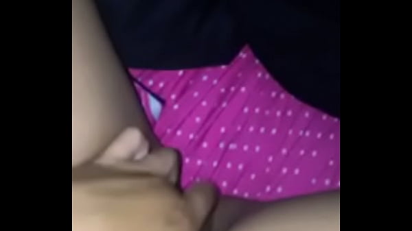 Teen playing with her pussy 