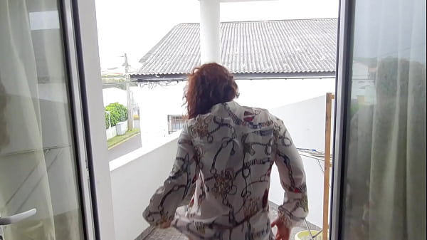 Nonton Young Milf Couldn't Hold On And Pissed In Her Thong! Pissed Standing On Balcony! thumbnail